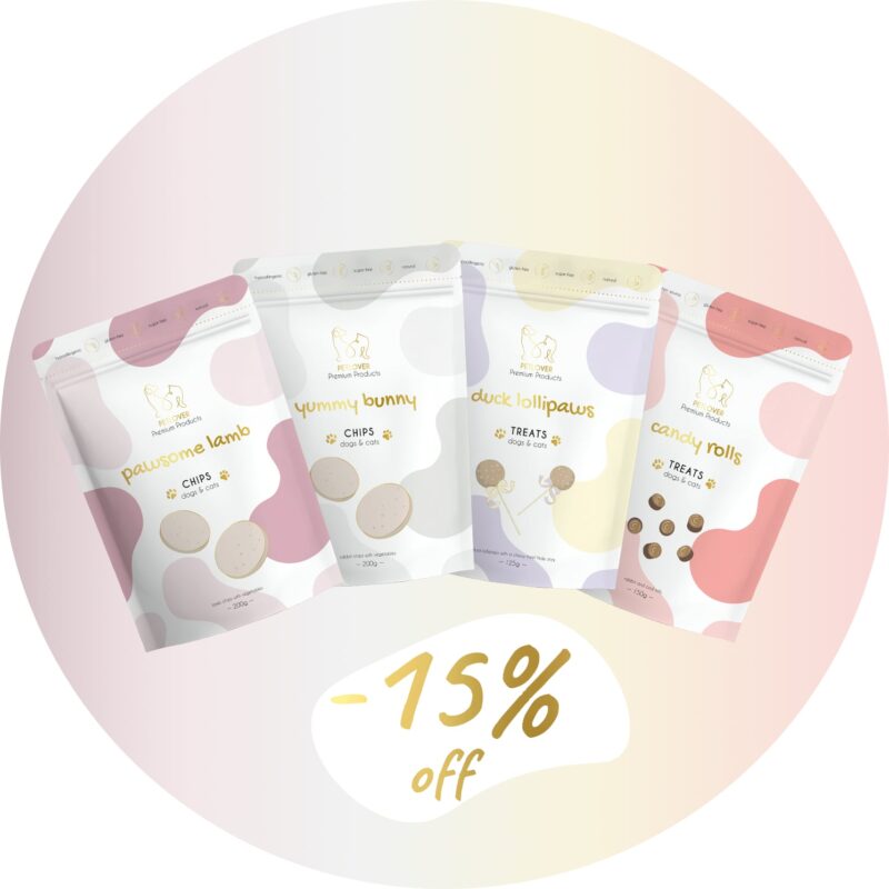 Zestaw przysmaków dla psa i kota – mix smaków z 15% rabatem