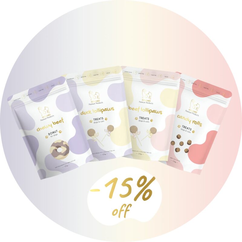 Zestaw mięsnych smaczków dla psa i kota – 15% taniej!