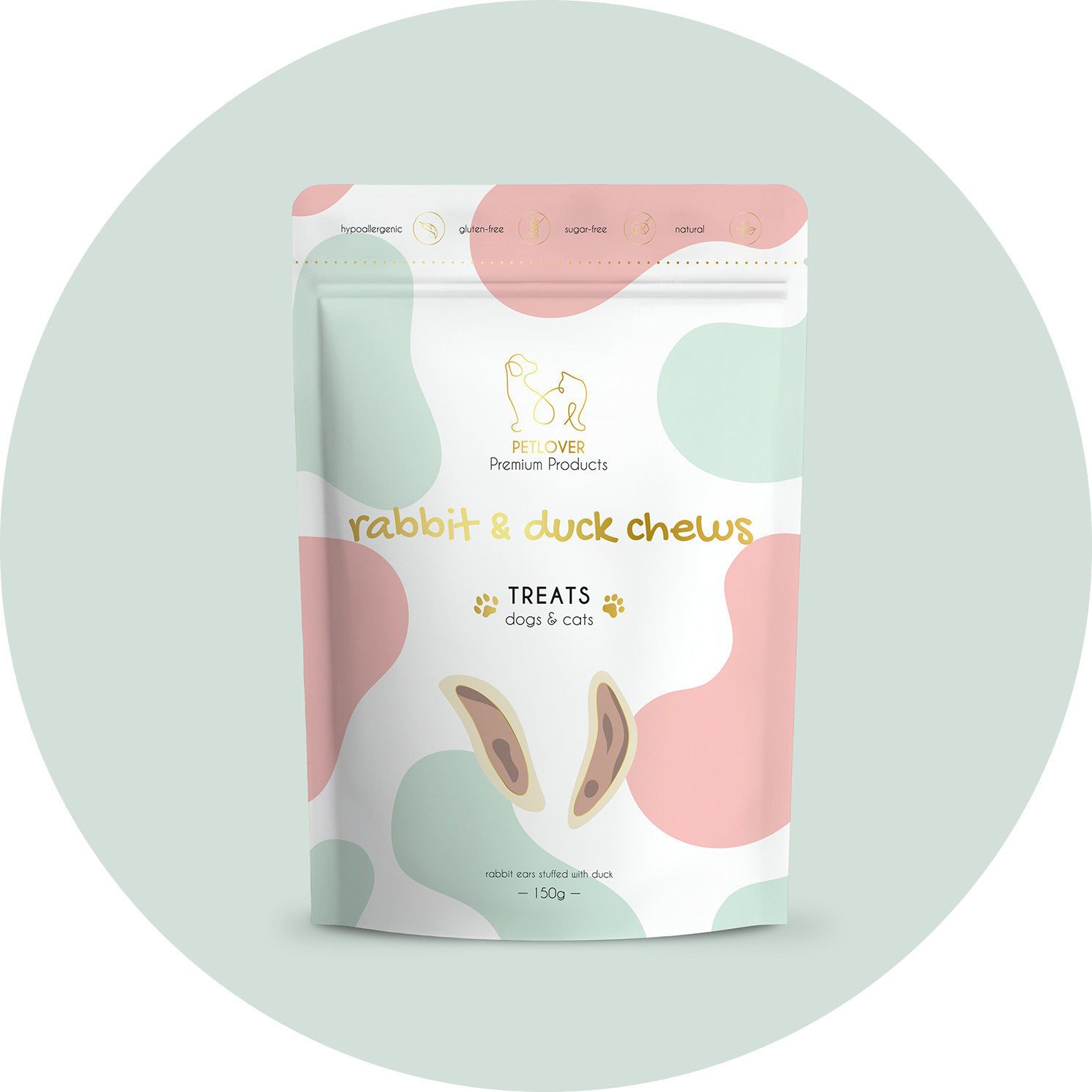 Rabbit & Duck Chews – naturalne przysmaki z królika i kaczki dla psa